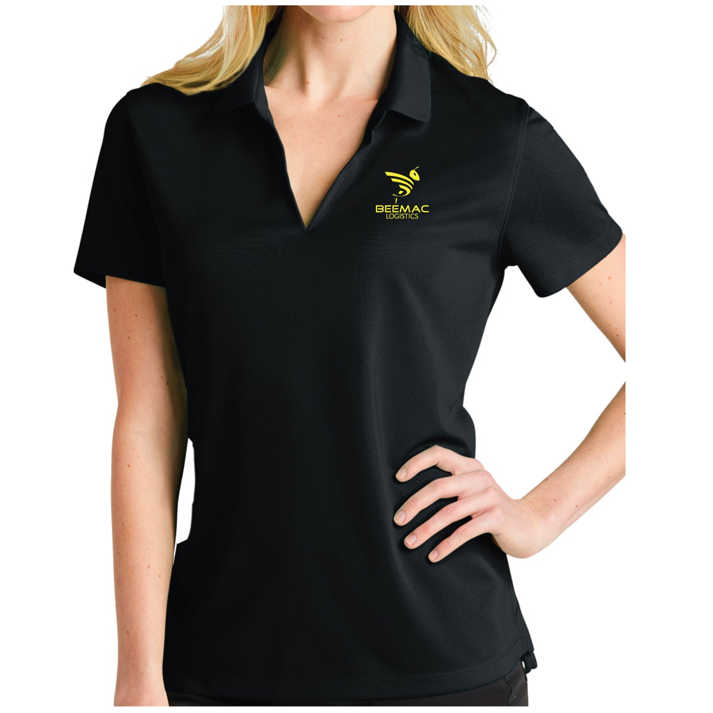 Beemac Logistics: Nike Ladies Dri-FIT Micro Pique 2.0 Polo (NKDC1991)