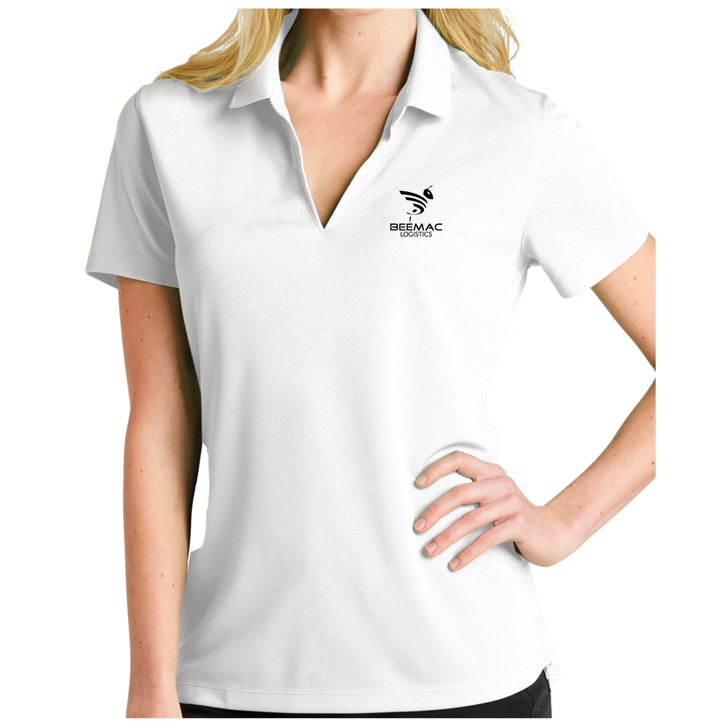 Beemac Logistics: Nike Ladies Dri-FIT Micro Pique 2.0 Polo (NKDC1991)