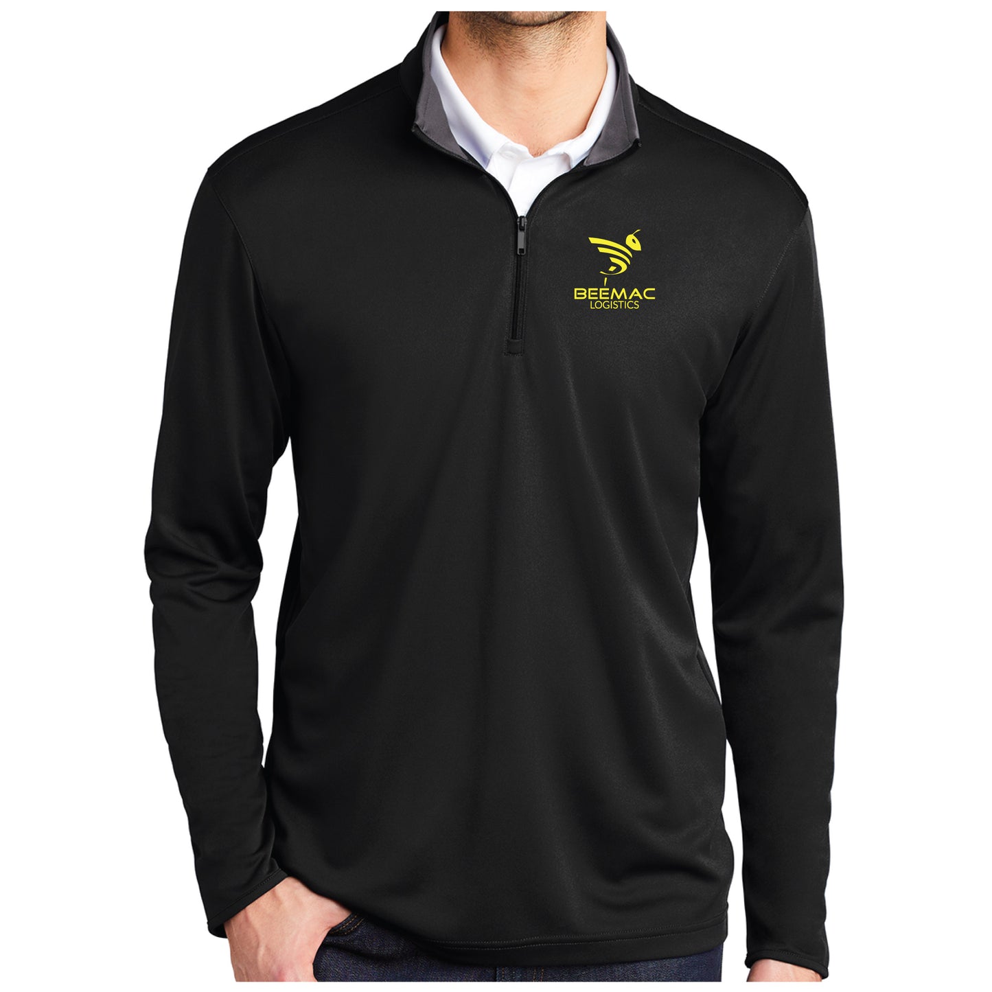 Beemac Logistics: Port Authority ® Silk Touch ™ Performance 1/4-Zip (K584)