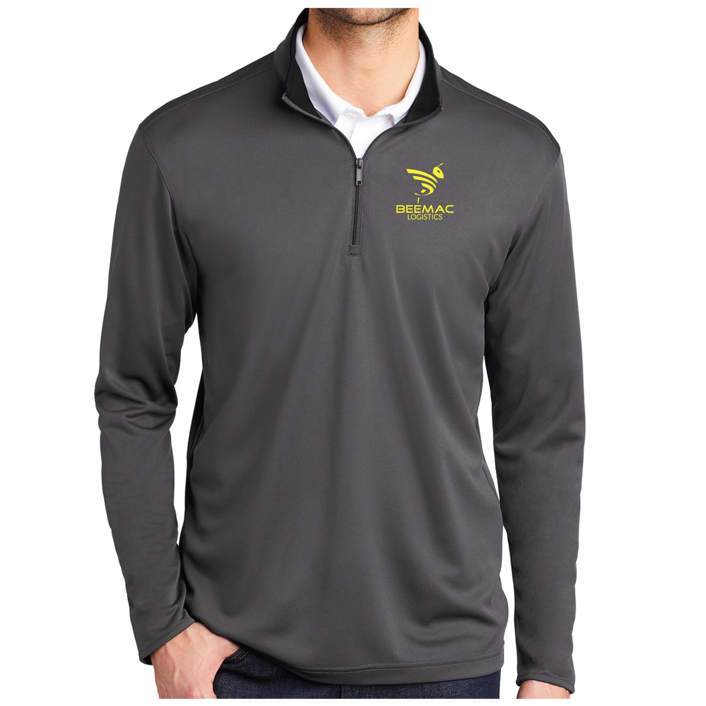 Beemac Logistics: Port Authority ® Silk Touch ™ Performance 1/4-Zip (K584)