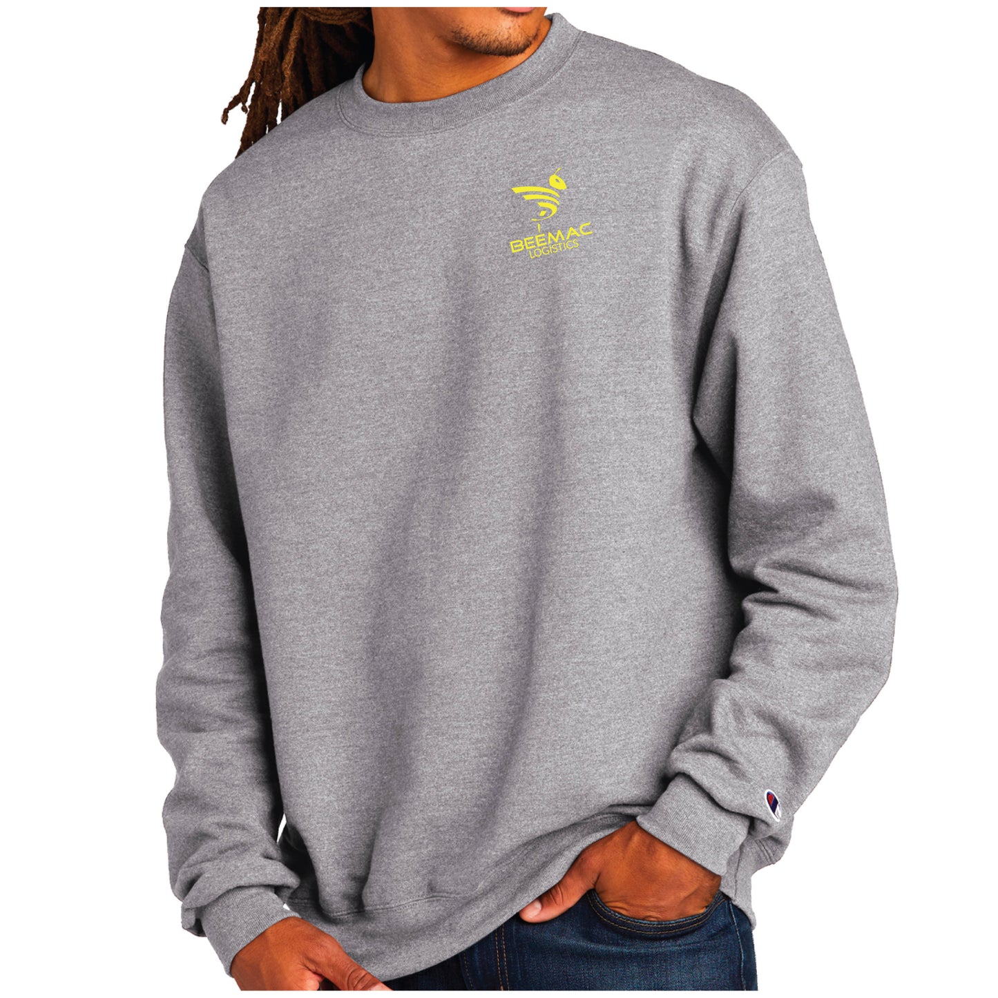 Beemac Logistics: Champion - Powerblend® Crewneck Sweatshirt (S600)