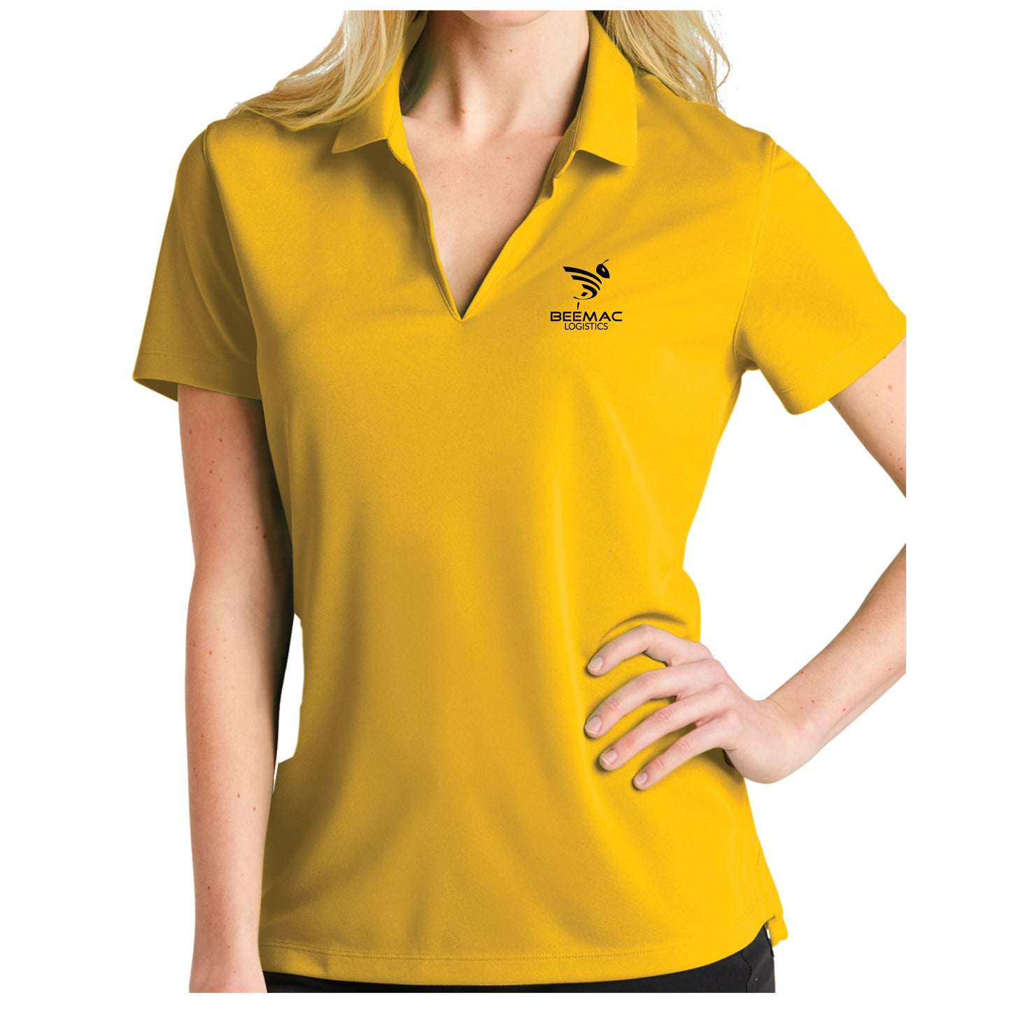 Beemac Logistics: Nike Ladies Dri-FIT Micro Pique 2.0 Polo (NKDC1991)