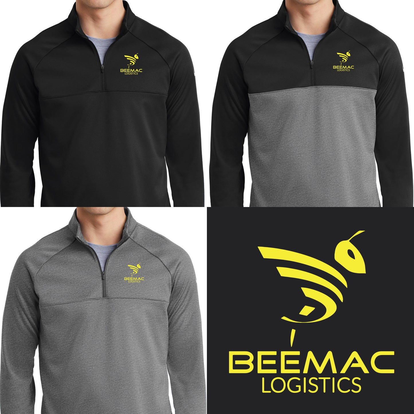 Beemac Logistics: Nike Therma-FIT 1/2-Zip Fleece (NKAH6254)