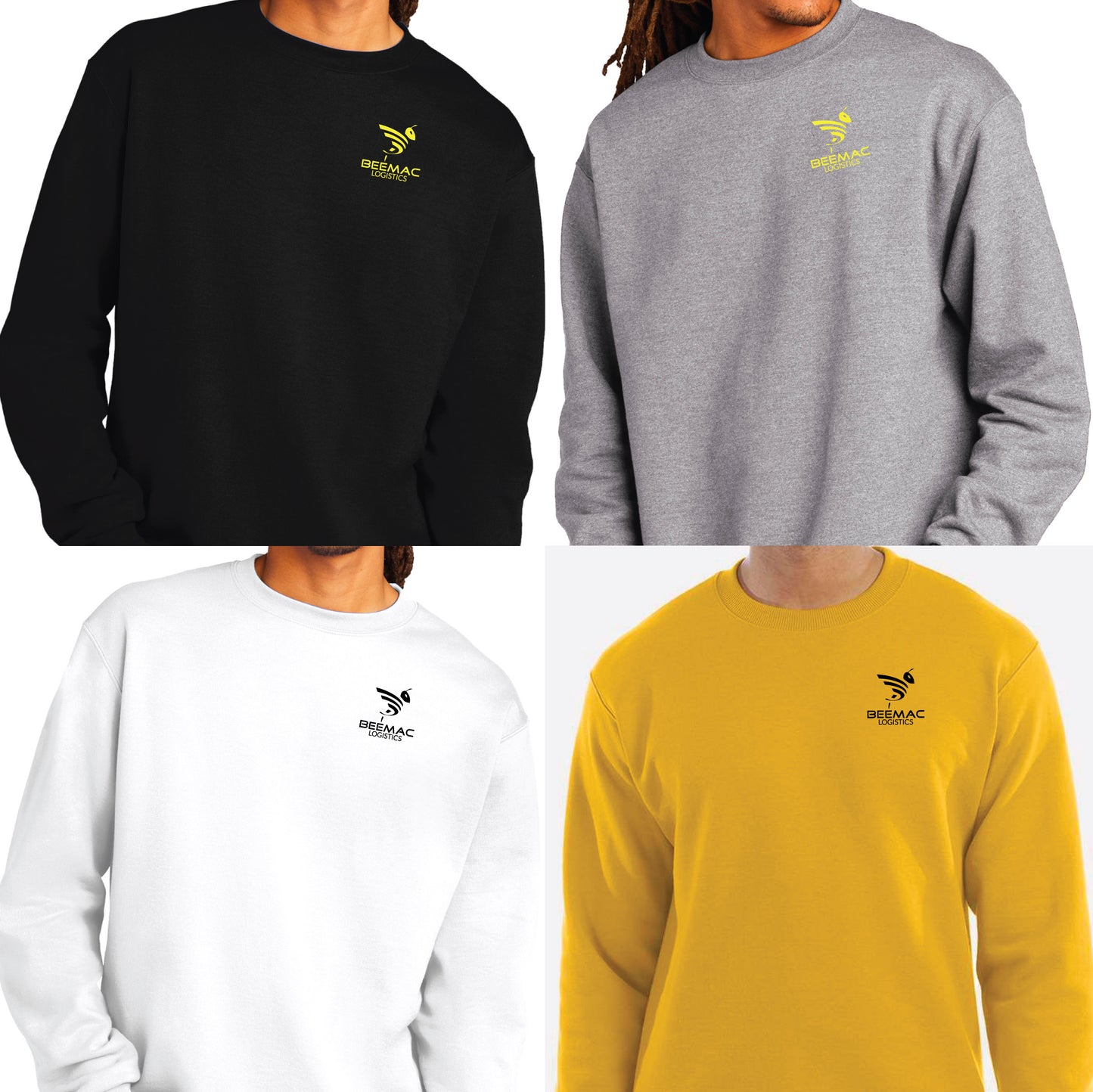 Beemac Logistics: Champion - Powerblend® Crewneck Sweatshirt (S600)