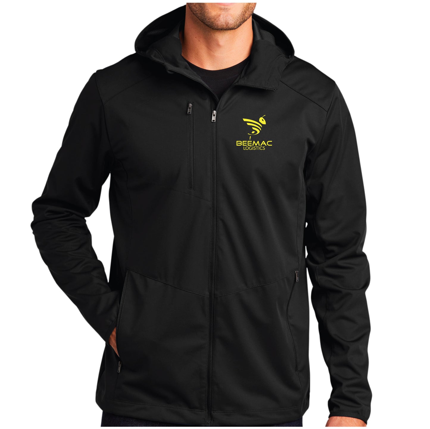 Beemac Logistics: Port Authority® Active Hooded Soft Shell Jacket (J719)