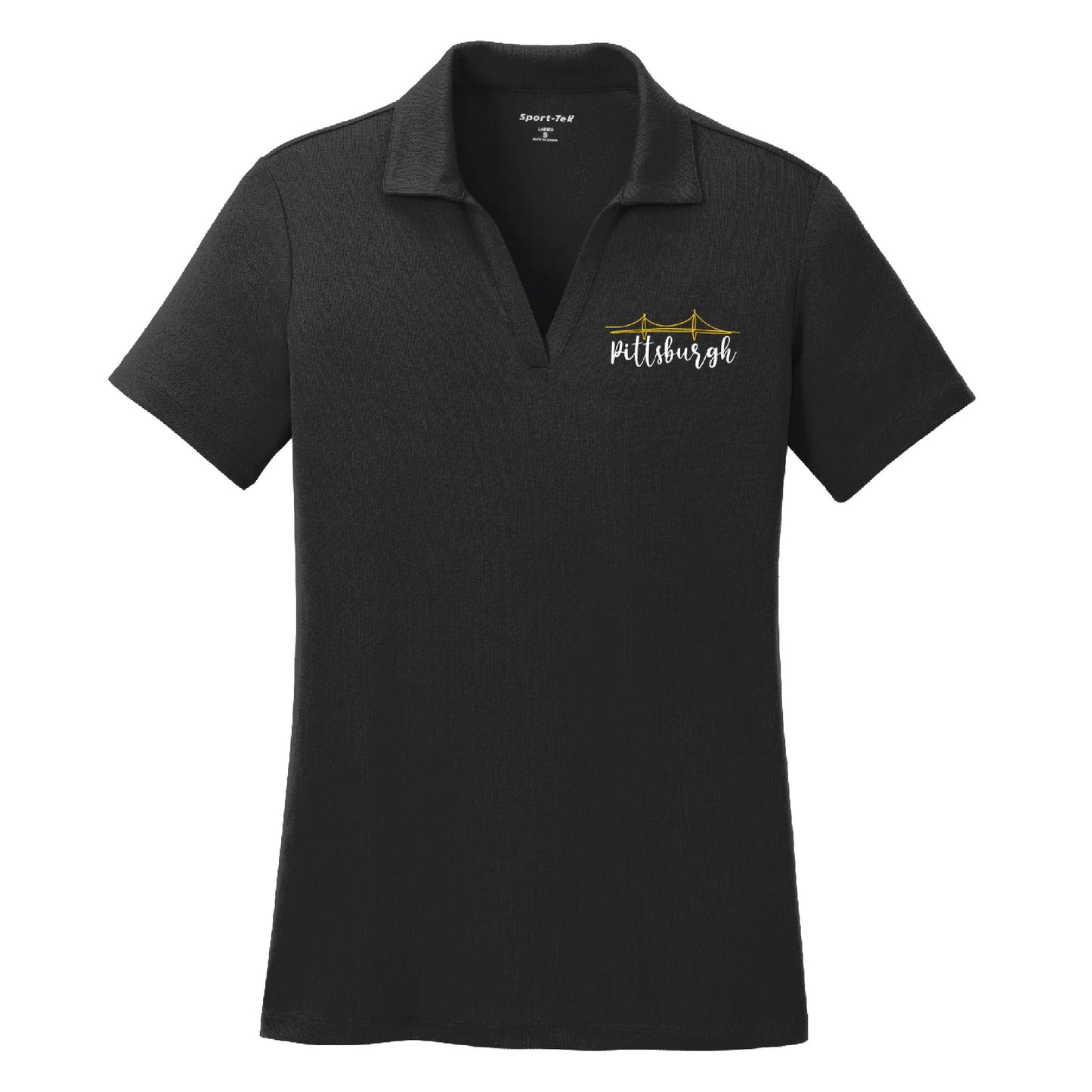 Evil Lizard Online: Pittsburgh Sport-Tek® Ladies PosiCharge® RacerMesh® Polo