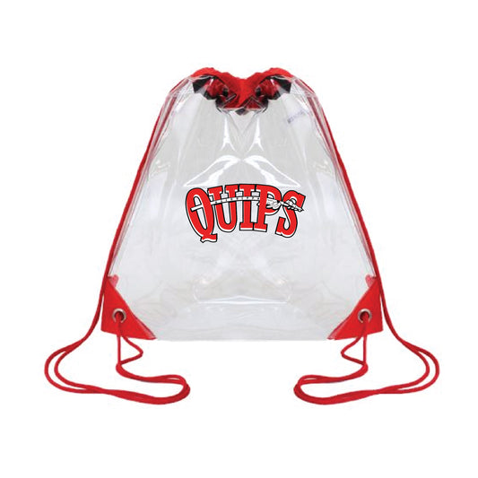 Evil Lizard Online: Aliquippa Clear Drawstring Bag