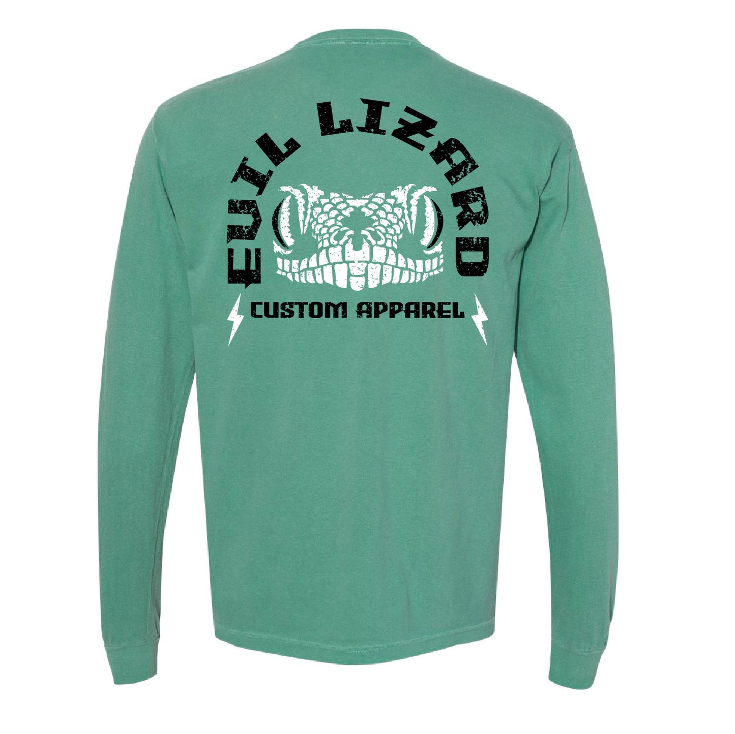 Evil Lizard Online: Comfort Colors - Garment-Dyed Heavyweight Long Sleeve Pocket T-Shirt