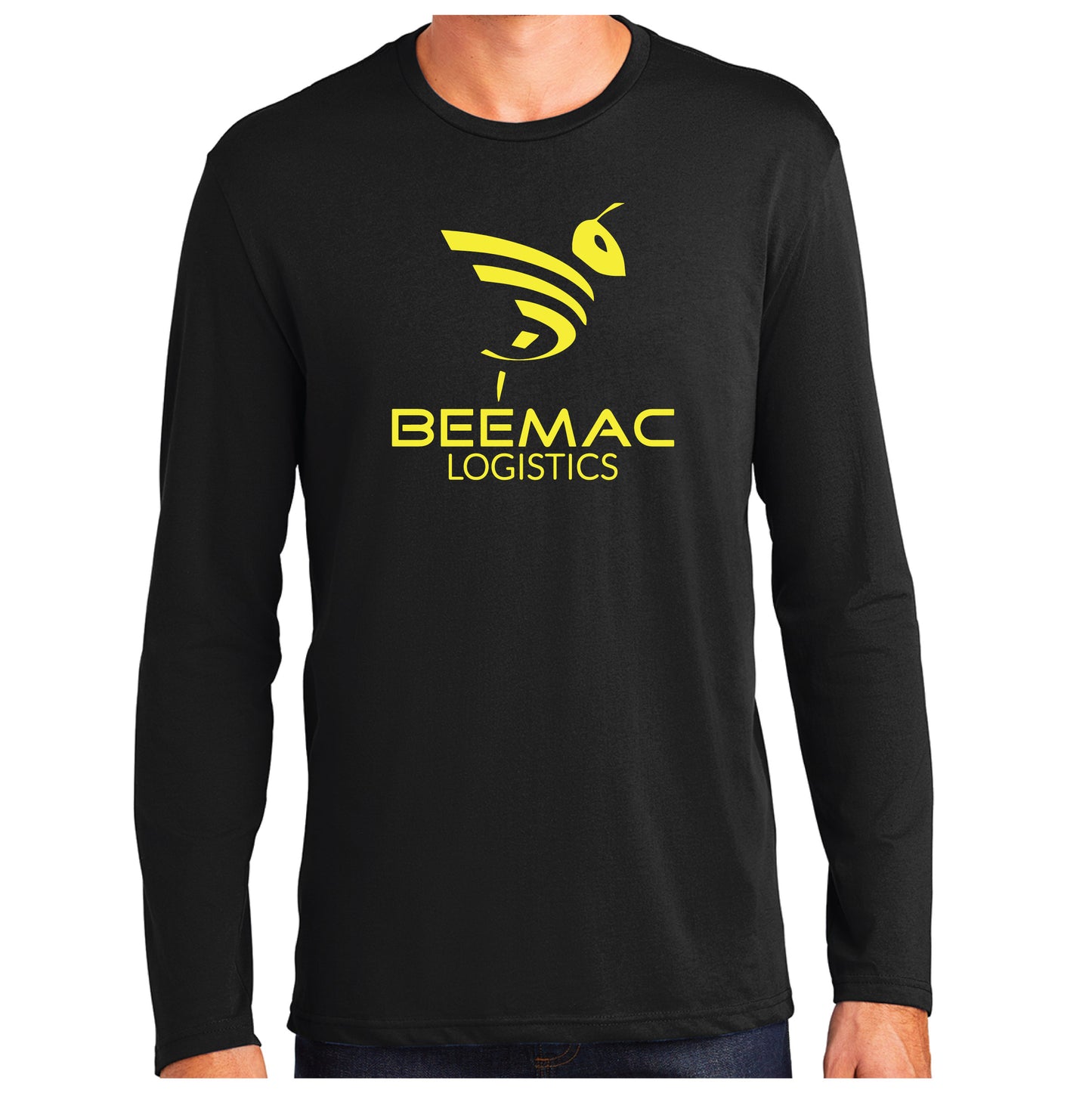 Beemac Logistics: District ® Perfect Weight ® Long Sleeve Tee (DT105)