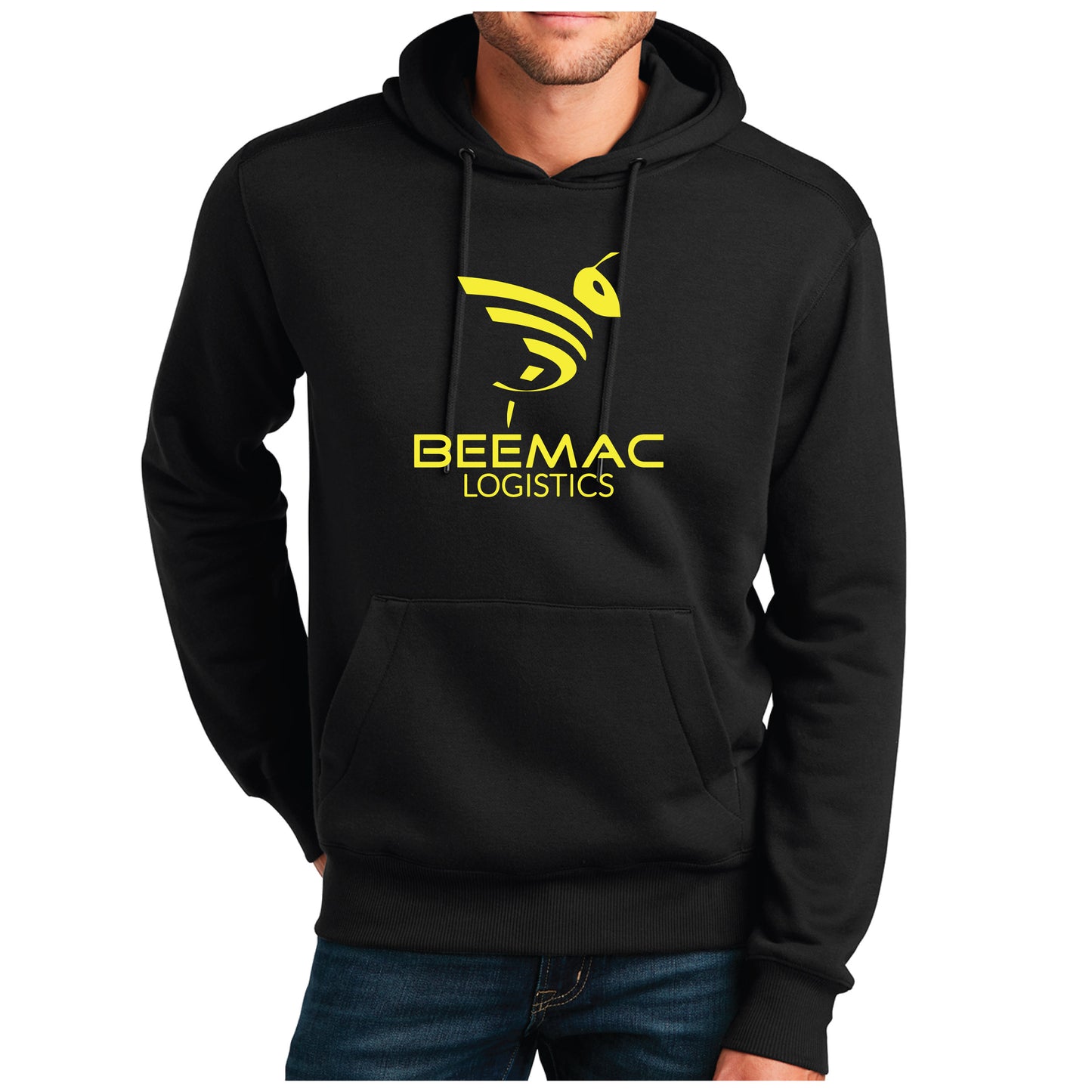 Beemac Logistics: District® Perfect Weight® Fleece Hoodie (DT1101)