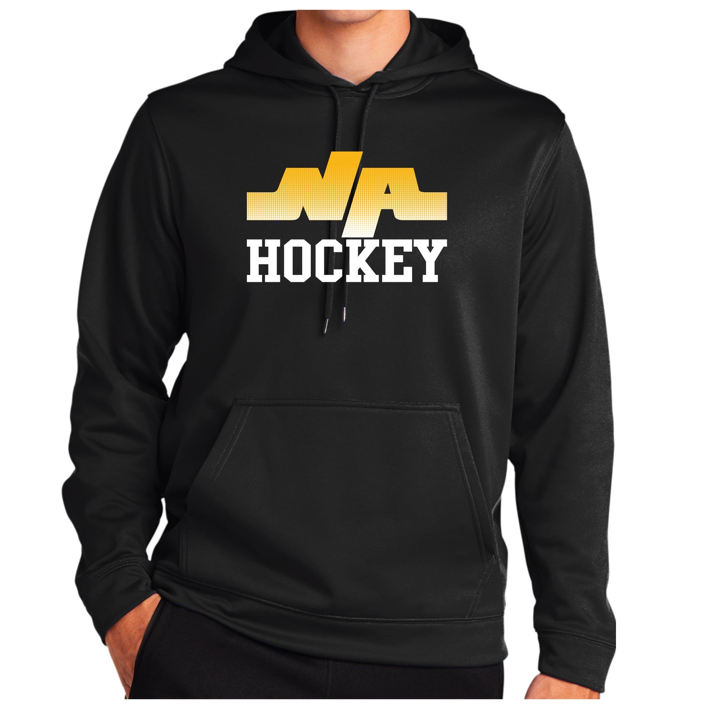 NA Hockey: Sport-Tek Sport-Wick Fleece Hooded Pullover (F244/YST244)