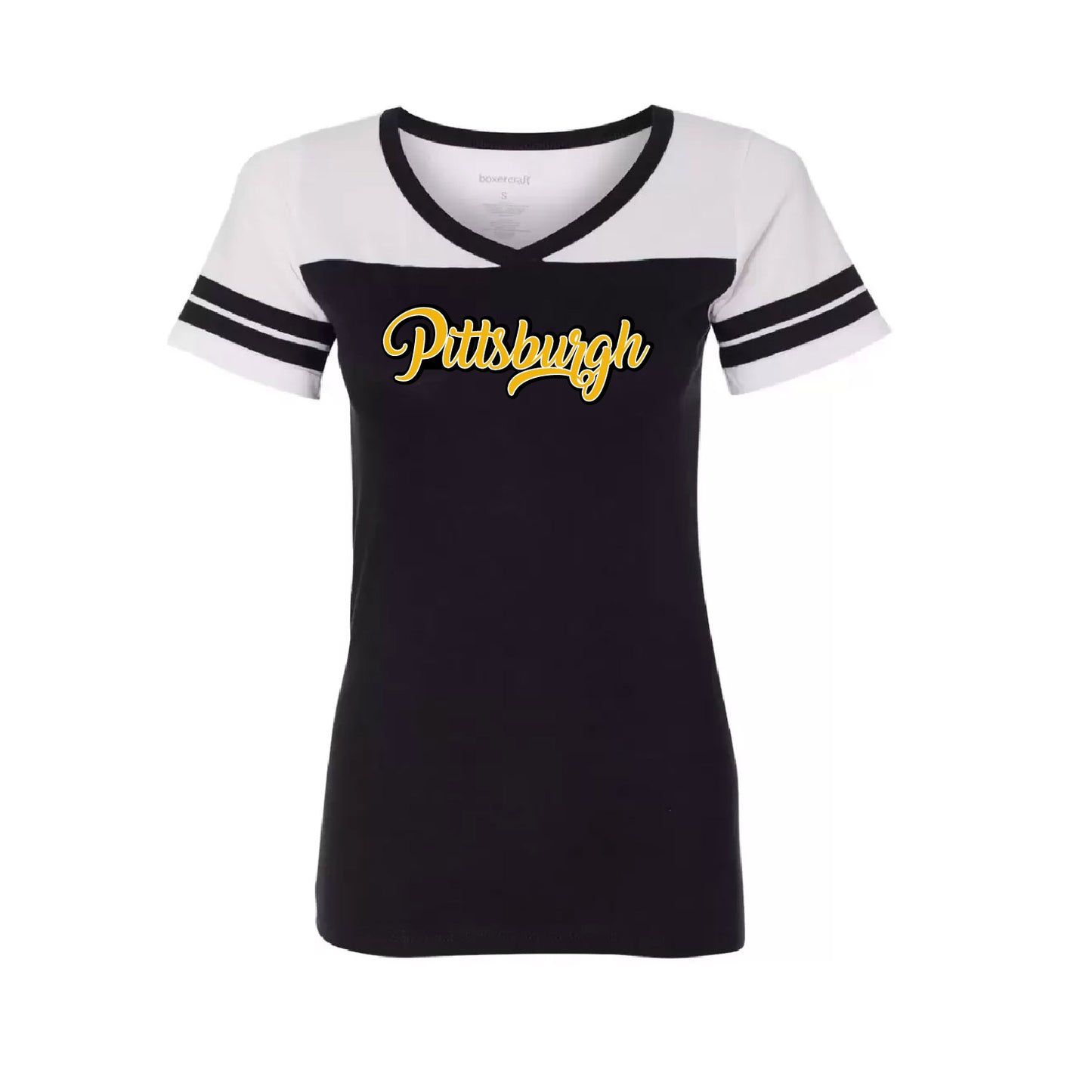 Evil Lizard Online: Pittsburgh Boxercraft Women/Girls Powder Puff T-Shirt